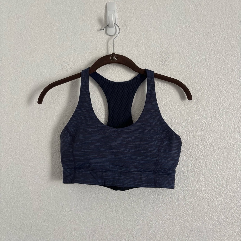 Outdoor Voices Women's Size Small Blue Doing Things Sports Bra
